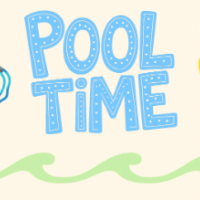 Pool Time Banner Pool Time Banner