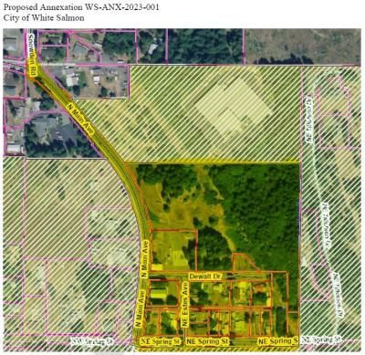 Proposed Annexation Area for WS-ANX-2023-01
