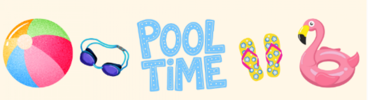 Pool Time Banner