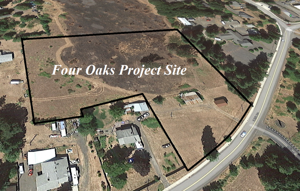 Four Oaks Subdivision Notice of City Council Public Hearing to